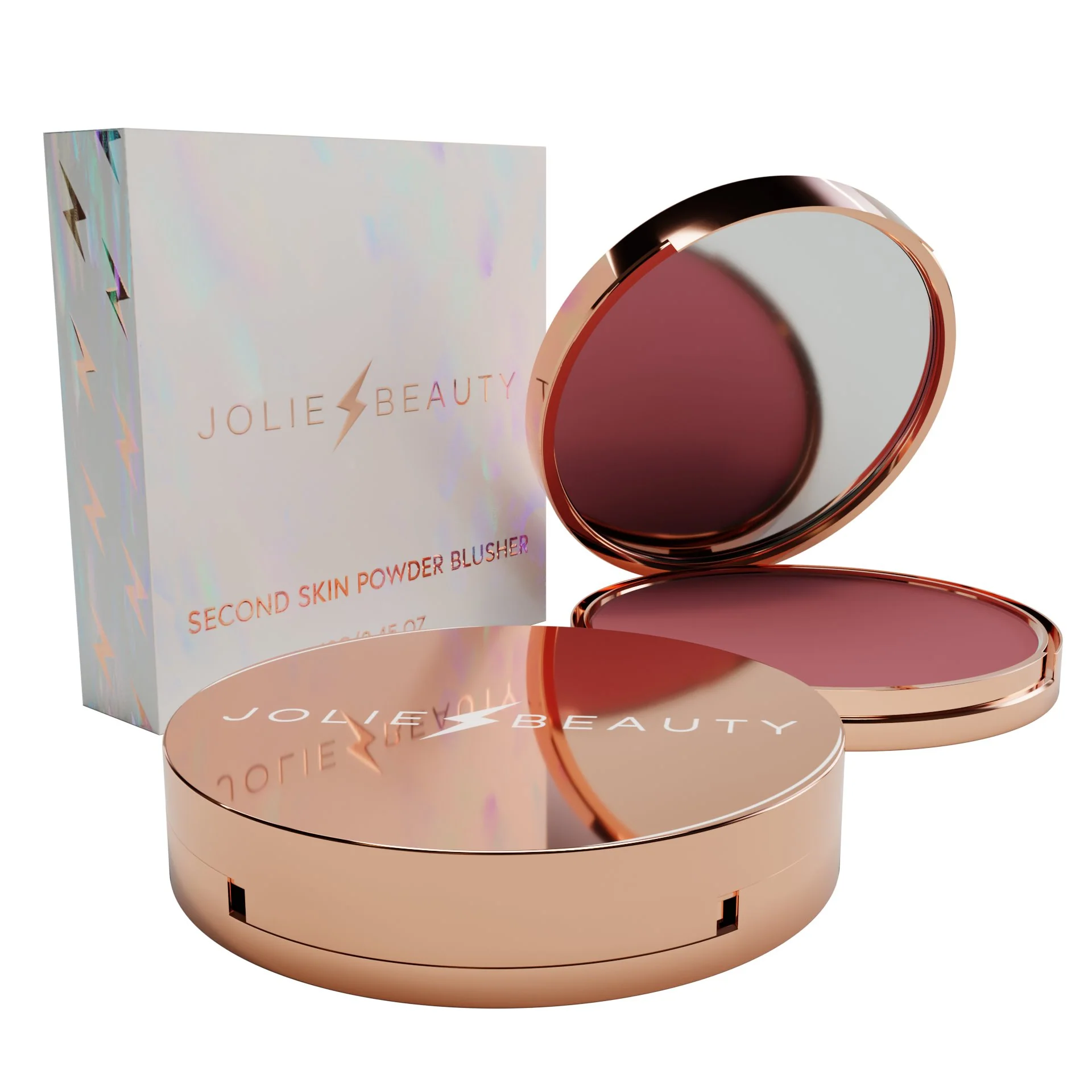 Second Skin Powder Blush - Shade: Dusty Rose - Image 3
