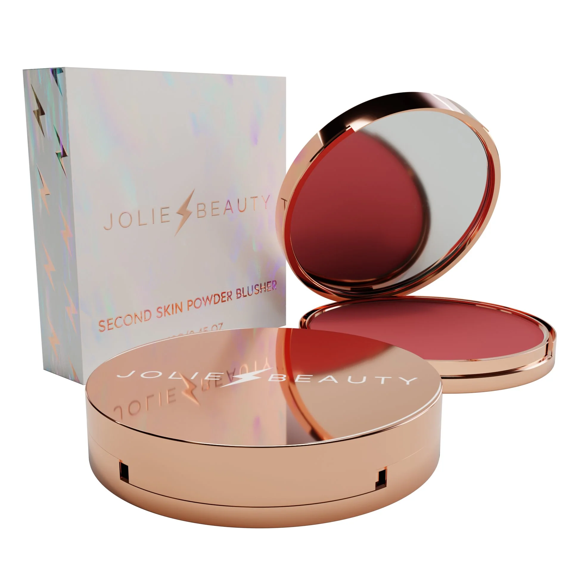 Second Skin Powder Blush - Shade: First Date - Image 3